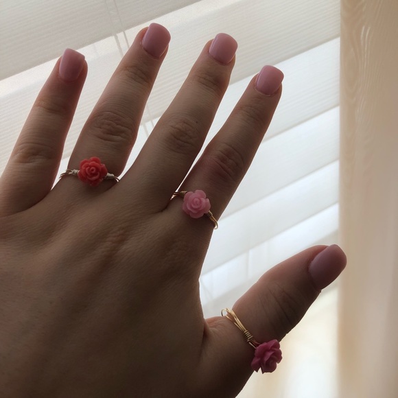 HANDMADE ROSE RINGS - Picture 4 of 9